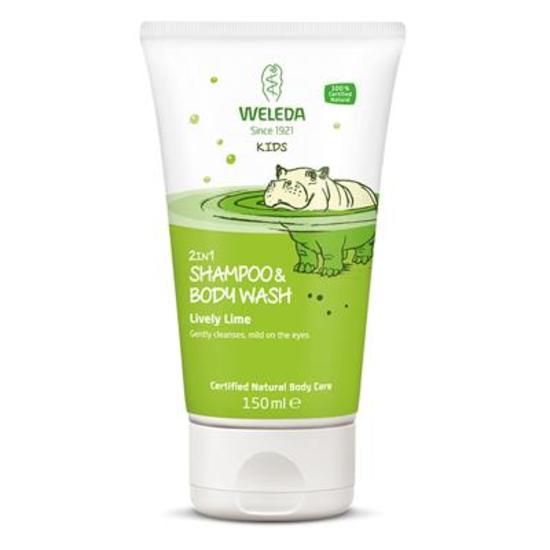 Kids 2in1 Shampoo & Body Wash Lively Lime
