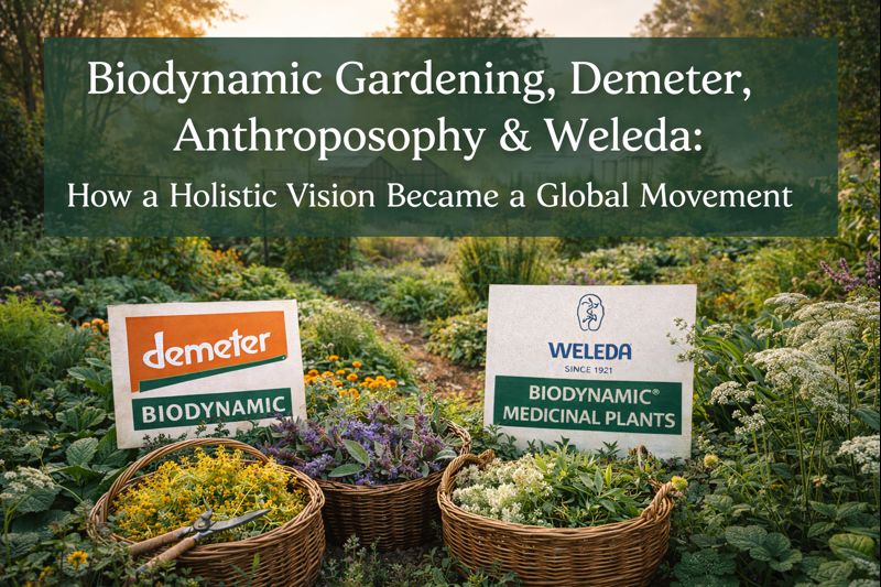 Biodynamic Gardening, Demeter, Anthroposophy & Weleda: How a Holistic Vision Became a Global Movement
