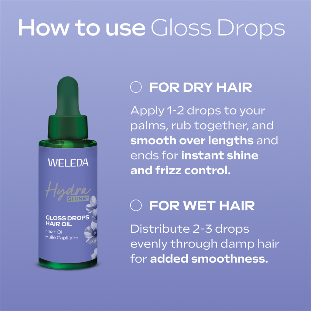 Hydra Shine Gloss Drops Hair Oil - Image 5