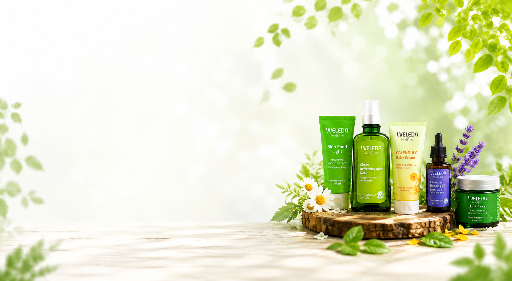 Weleda Natural Skincare Products