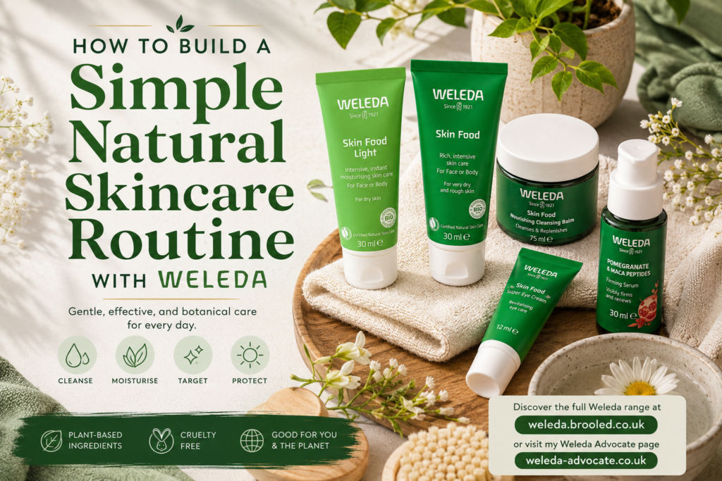 How to Build a Simple Natural Skincare Routine with Weleda.