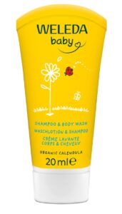 TRAVEL BABY CALENDULA SHAMPOO & BODY WASH