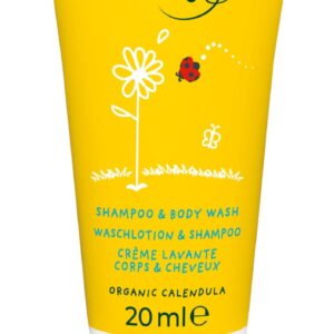 TRAVEL BABY CALENDULA SHAMPOO & BODY WASH